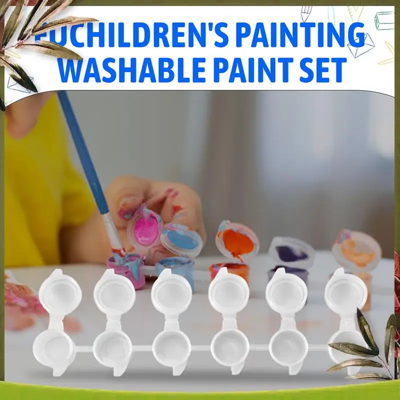 

New-140 PCS Acrylic Paint Set,12 Colors Acrylic Paint Strips For Kids&Adults Craft Paint,Perfect For Home Birthday Classroom
