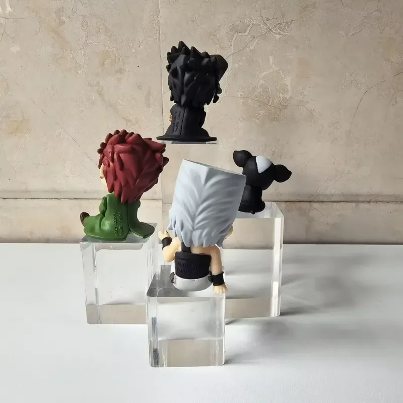 4 Stück/Set Jojo Stardust Crusaders Schulter-Schlaffiguren Großkopf-Chibi Jotaro Kakyoin Polnareff Iggy Anime Gashapon Spielzeug Geschenke – Detail 2