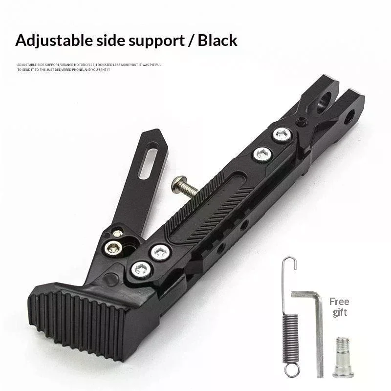 Universal Motorbike Kickstand Parking Side Supportor: Crutch Holder Dirt Bike Accessories 1PC