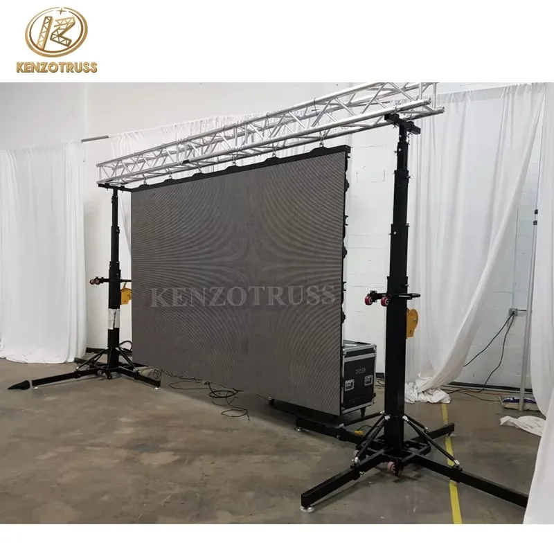

Lighting Truss Crank Stand Lift Tower with Truss Adapter