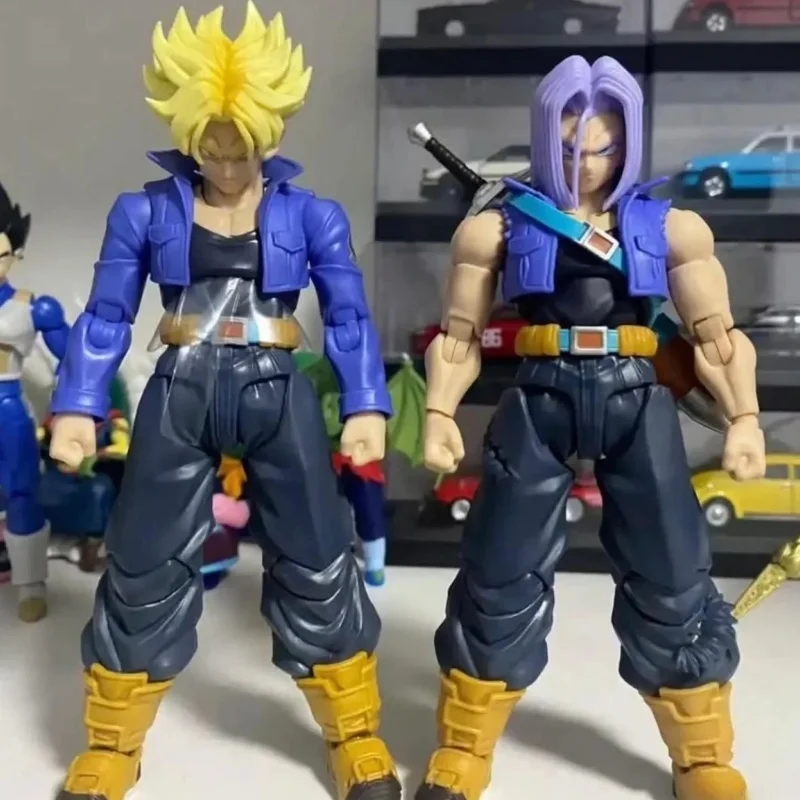 

Hot Demoniacal Fit Dragon Ball Z Shf Super Saiyan Trunks The Boy From The Future Son Of Tomorrow Action Figure Models Toys Gifts