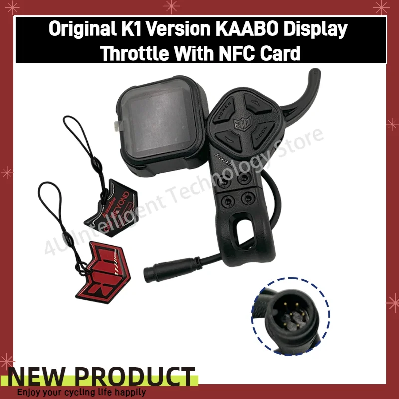 

NFC-дисплей K1 для электрического скутера KAABO WOLF MANTIS SKYWALKER, версия V1, совместимая с дисплеем LT01, дроссельная заслонка с картой NFC