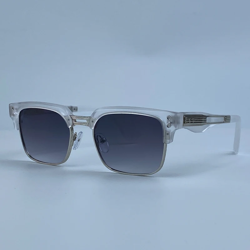 Retro Quadratische Punk-Sonnenbrille für Herren 2026 Luxus Designer Vintage Farbwechselnde Fahr-Steampunk-Sonnenbrille für Männer Eyewear Shades – Detail 19