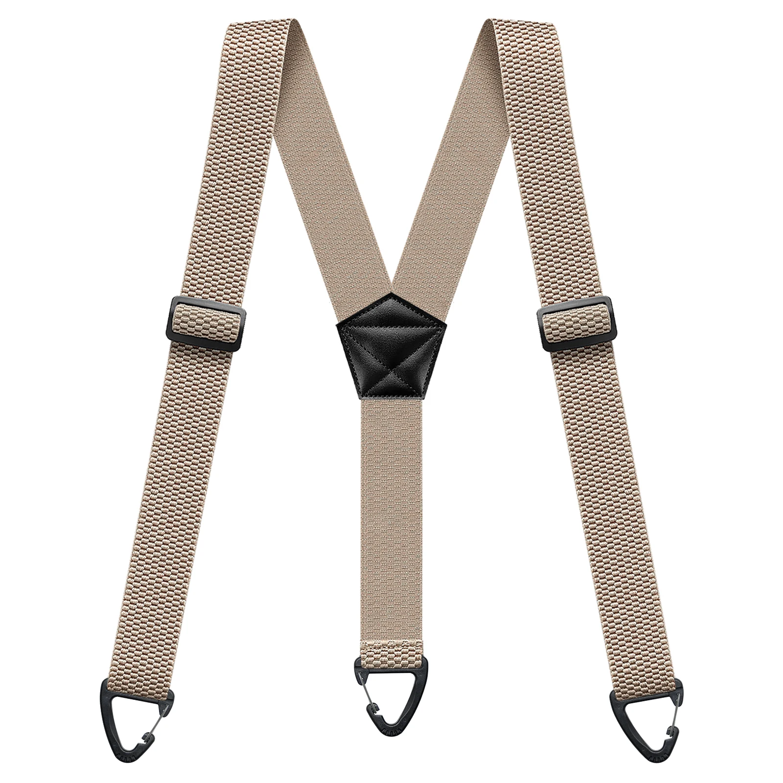 Verborgen bretels voor mannen Heavy Duty werk onder Y-rug jarretelkleding 1,5 inch met 3 kliklus