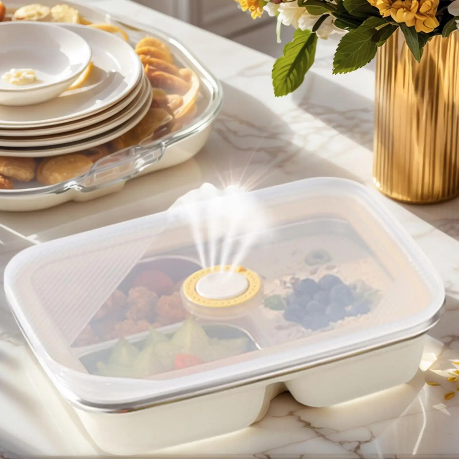 

Ланч-бокс из нержавеющей стали, портативный герметичный контейнер для еды, закусок, контейнеры для хранения еды для приготовления салата, фруктов, детей