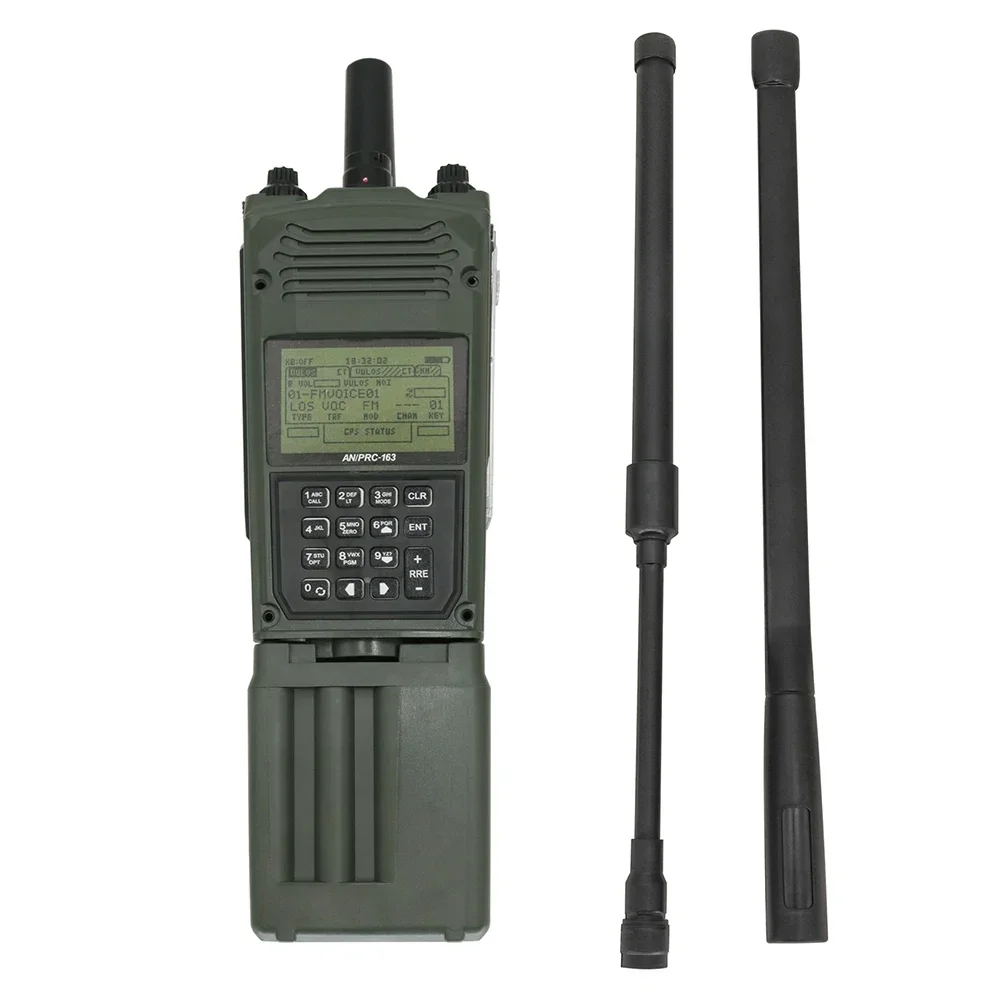 DulAN/PRC-163 Harris Military Radio DUNIVirtual Box PRC 163 (non fonctionnel) pour Baofeng UV5R et Dul6 Pin Ptt