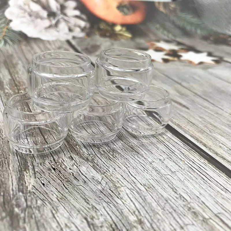 فقاعة أنبوب زجاجي Pyrex خزان ل Augvape المدخول المزدوج لفائف هيئة الطرق والمواصلات المدخول واحد Subohm MTL KYLIN V2 استبدال كأس الزجاج
