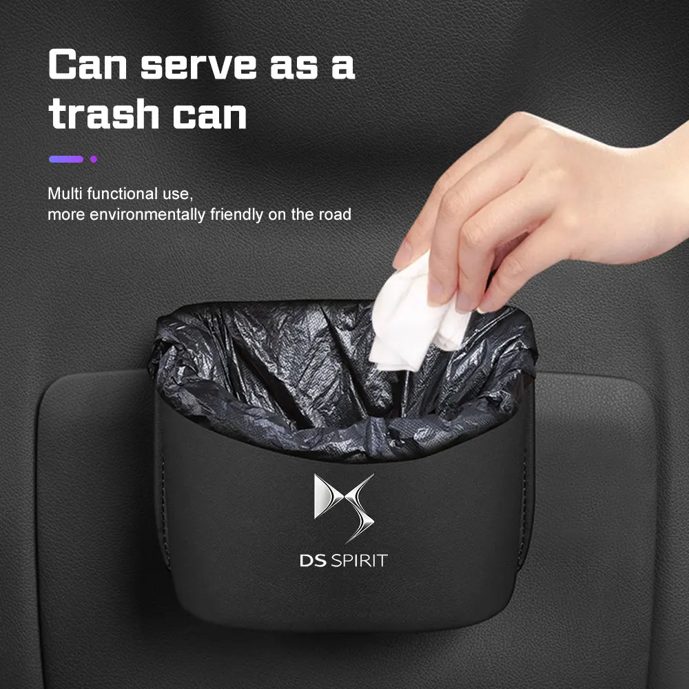 Car Seat Back Organizer Box For DS DS4S DS5 5LS DS3 DS6 DS7 DS9 WILD RUBIS SPIRIT Door Side Storage Box Cup Holder Accessories