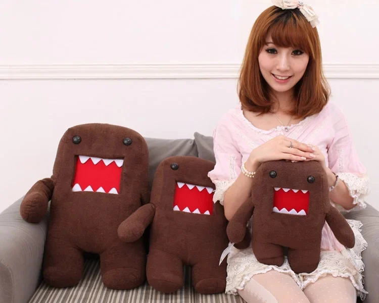 20/30/40cm Japan Domo Kun Creative Cute Plush Toys Domokun Cartoon Stuffed Dolls For Kid Birthday Gift