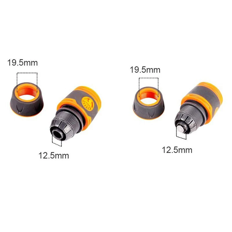 1/2 Cal wąż łączący łącznik wodny z tworzywa sztucznego szybkozłączem węży złącze do węża narzędzia ogrodnicze