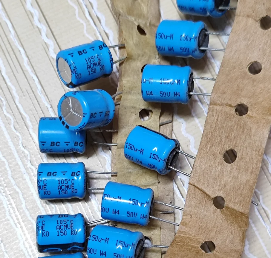 

30pcs/lot Original Vishay 50V 150UF KO150 10X12mm fever audio aluminum electrolytic capacitor free shipping