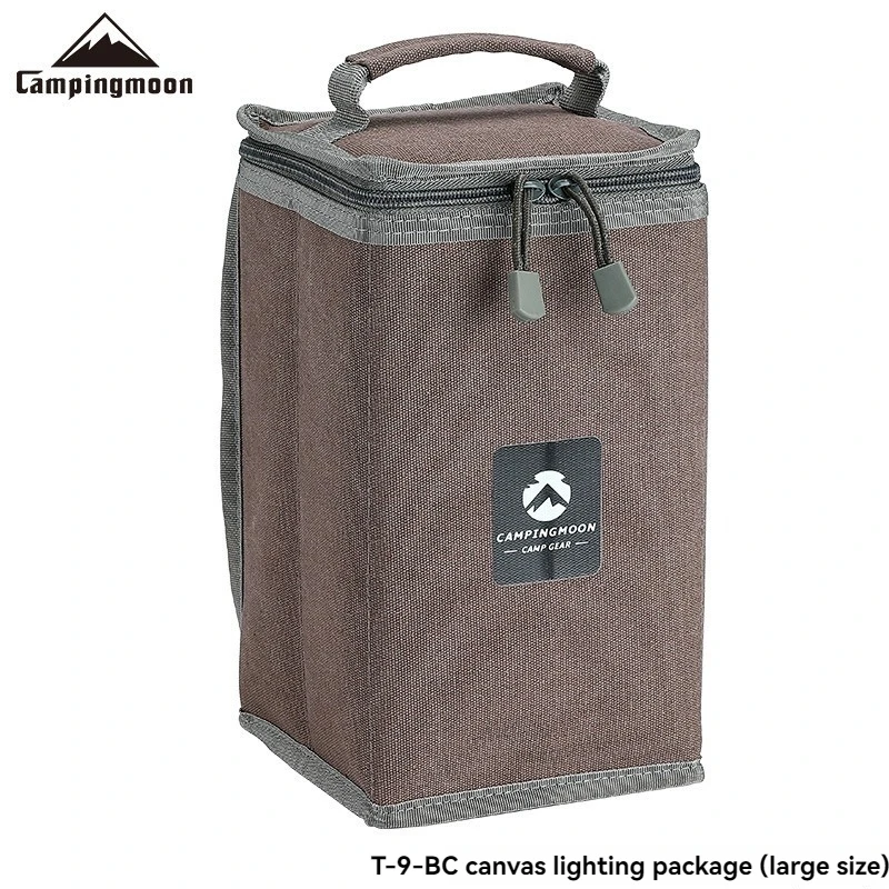 

CAMPINGMOON Hand-held Canvas Bag, Foldable Canvas Storage Bag, One Handed Bag, Gas Lamp Packaging, Gas Cylinder Storage Box