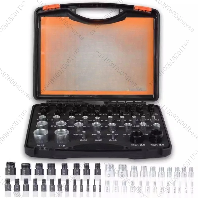 

Nut and Bolt Thread Inspector, Metric and British 26-piece Set