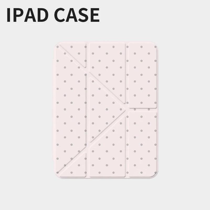 Polka Dots Tablet Case For iPad Air 5th 6th 12th 11th iPad Pro 11 12.9 13 M4 M5 10.9 10.2 10th 9th 8th 9.7 Mini 4 5 6 7 Case