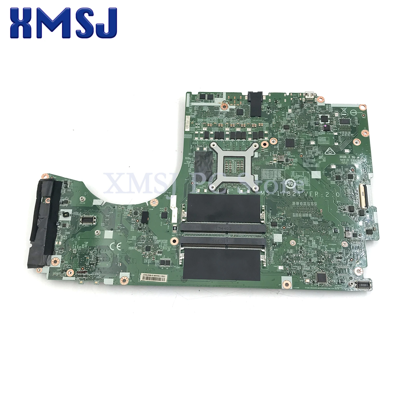 For MSI GT72 6QD GT72S 6QE MS-1782 Laptop Motherboard MS-17821 With i7-6700HQ CPU 100% work