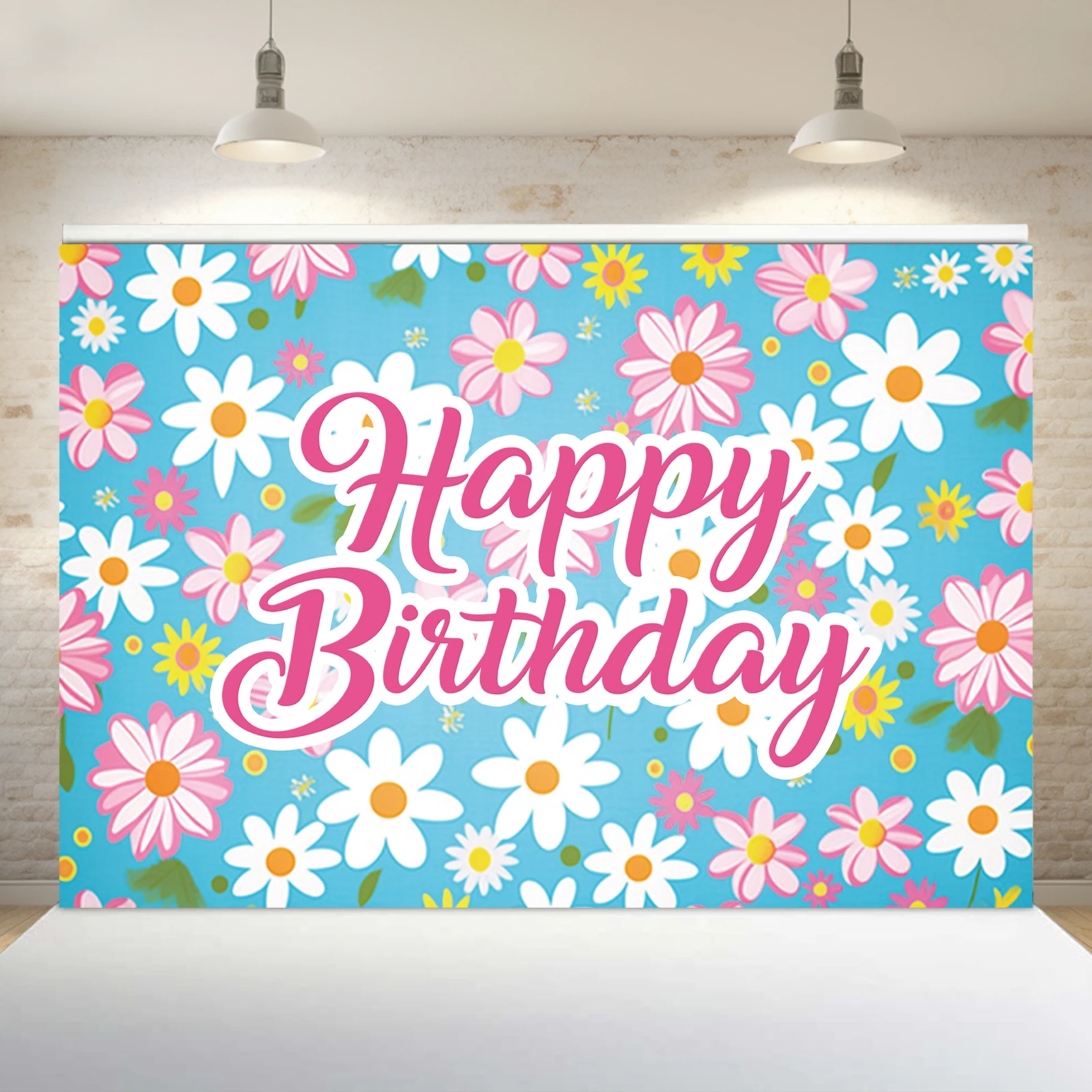 

1PCS 100x150cm Happy Birthday(16) Theme Backdrop,Photography Background,Used To Gifts,Activities Or Other Party Decoration