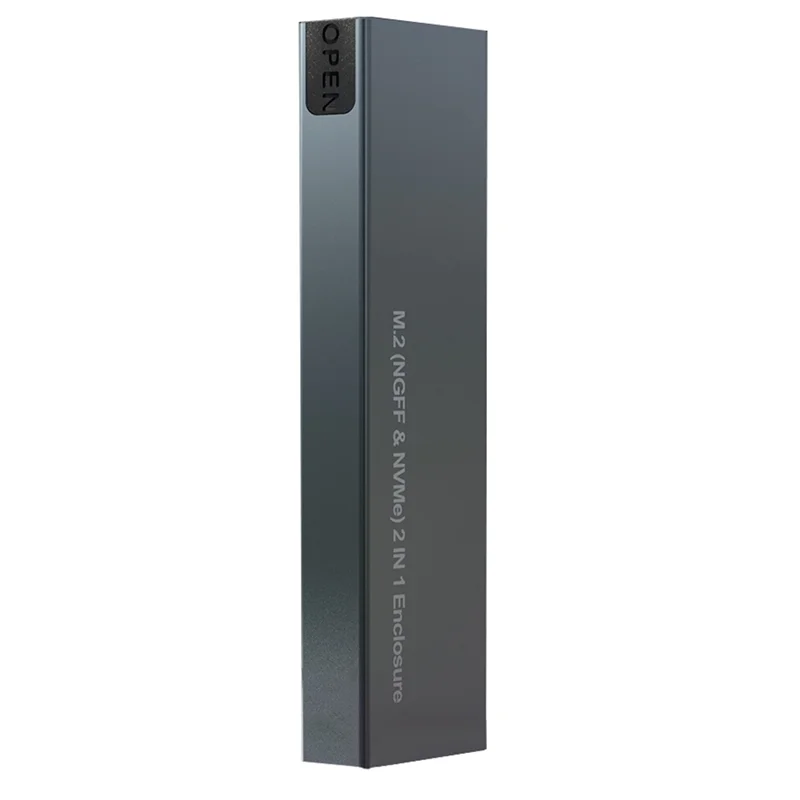 

Superior-Dual Protocol M2 Nvme NGFF SATA SSD Case 10Gbps SSD Box To USB3.1 External Enclosure For 2230 2242 2260 2280 M/B&M Key