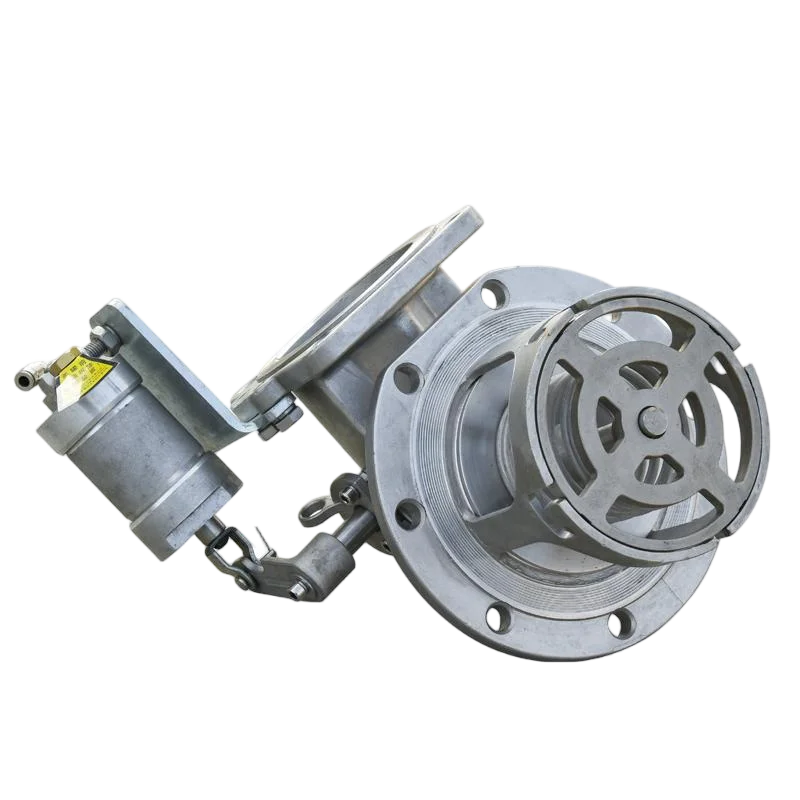 Chemical Tanker Truck Universal Height Pneumatic Emergency Bottom Valve