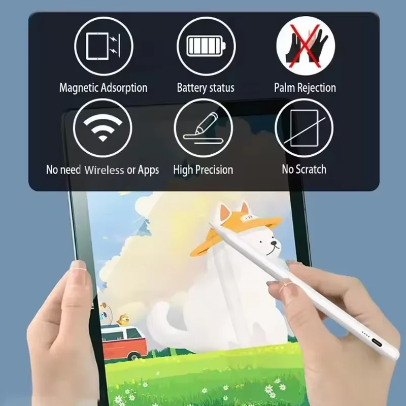 Universal Capacitive Stylus Pen for iOS Android Windows Phone Tablet Multicolor Touch Screen Pencil for Writing Drawing Painting - view 6