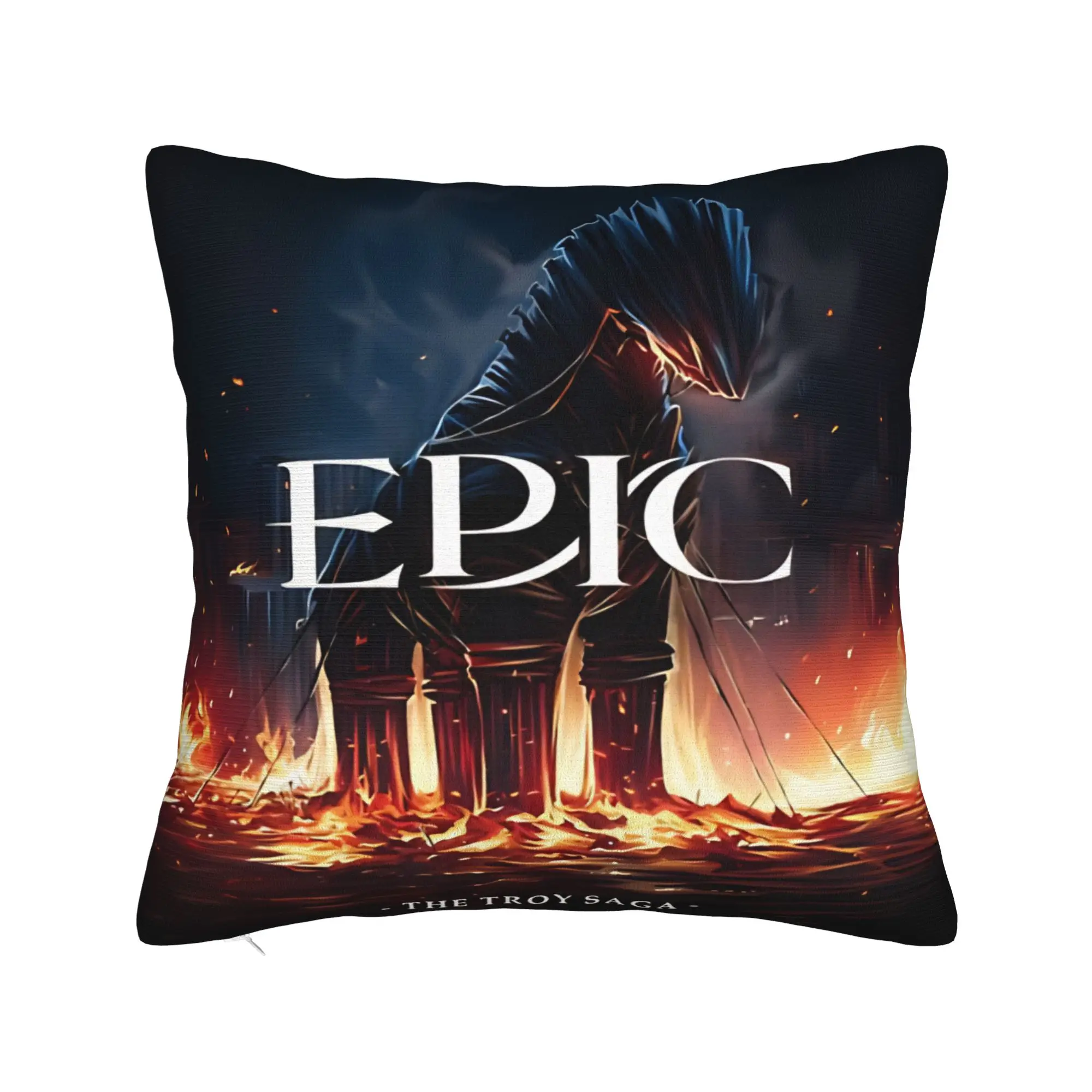 E-Epic The Musical Pillow Case Music Drama  Comfy Pillow Cover Kawaii Cushion Cover For Wedding Party Home Decor