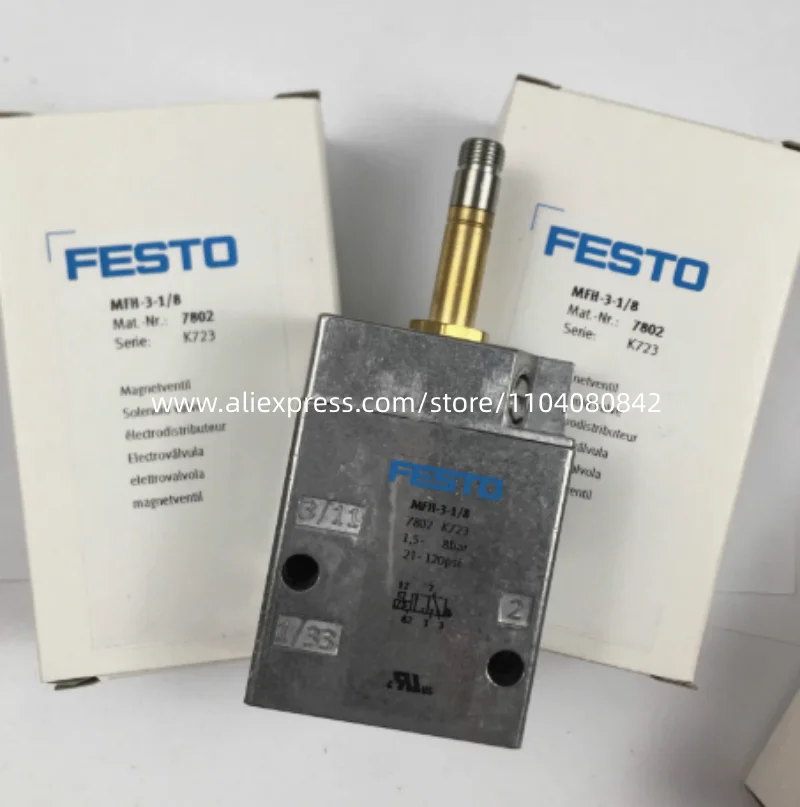 

Новый оригинальный клапан Festo 4450-MFH-3-M5 7802-MFH-3-1/8 9964-MFH-3-1/4 9857-MFH-3-1/2 11967-MFH-3-3/4