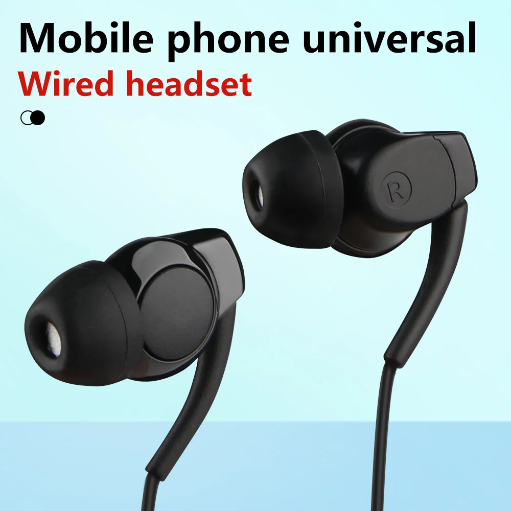 Headset EX300AP For Vivo X27 Vivo IQOO Z3 X23 Vivo NEX OPPO Reno Universal Sports In-ear Earphone with Remote Control