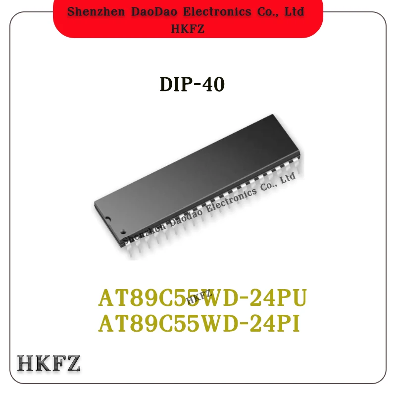 

Quality Brand New AT89C55WD-24PU AT89C55WD-24PI AT89C55WD IC Chip DIP-40