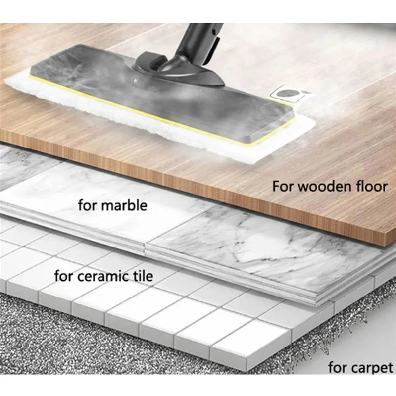 ABKR-ممسحة البخار القماش ستوكات ممسحة البخار الخرق استبدال ل Karcher Easyfix Sc2 Sc3 Sc4 Sc5 يده مكنسة كهربائية 12 قطعة