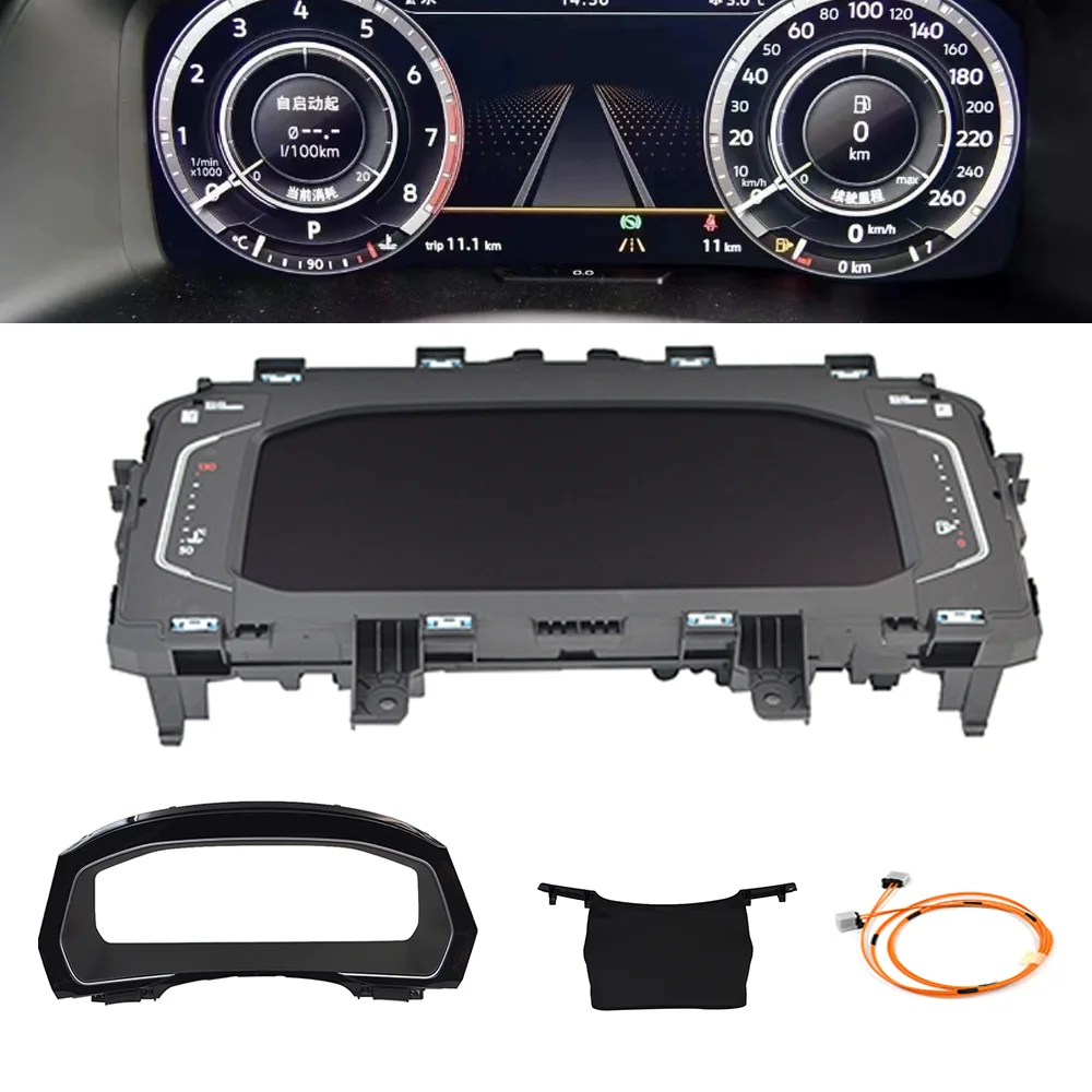 

For VW Passat B8 2016-2019 Speedometer 3GB 920 790 3GB920790 AID Virtual cockpit LCD digital instrument panel LCD instrument