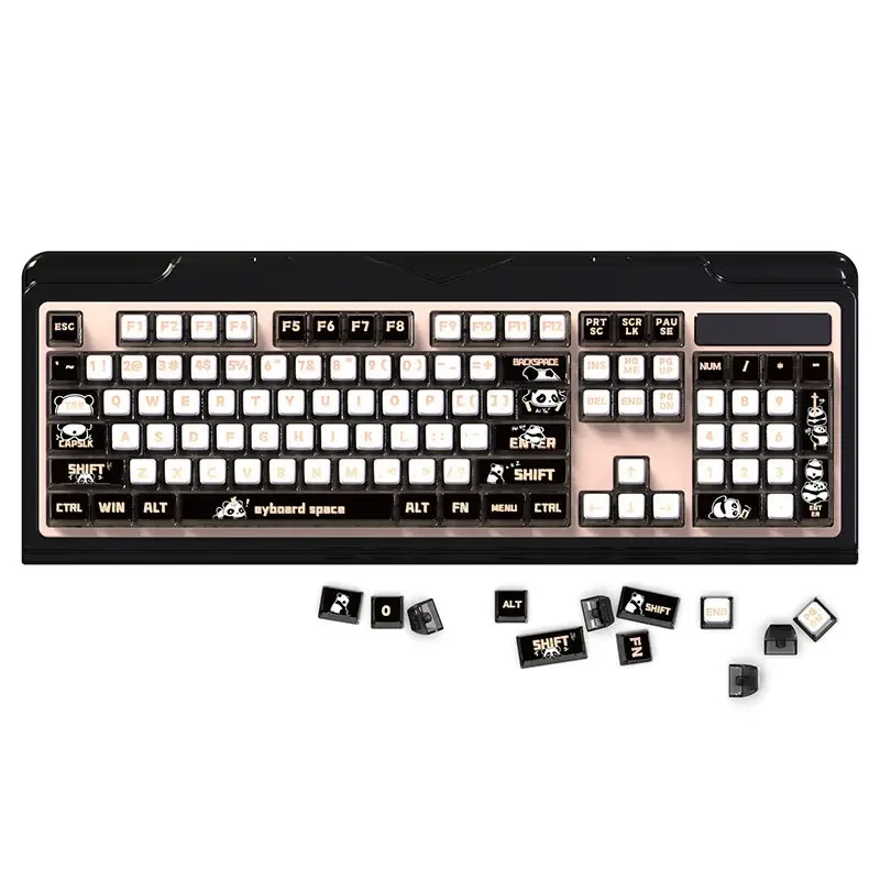 Personalized mechanical keyboard keycaps PBT sublimation customization ASX high ink Jiangnan theme pudding, keycaps