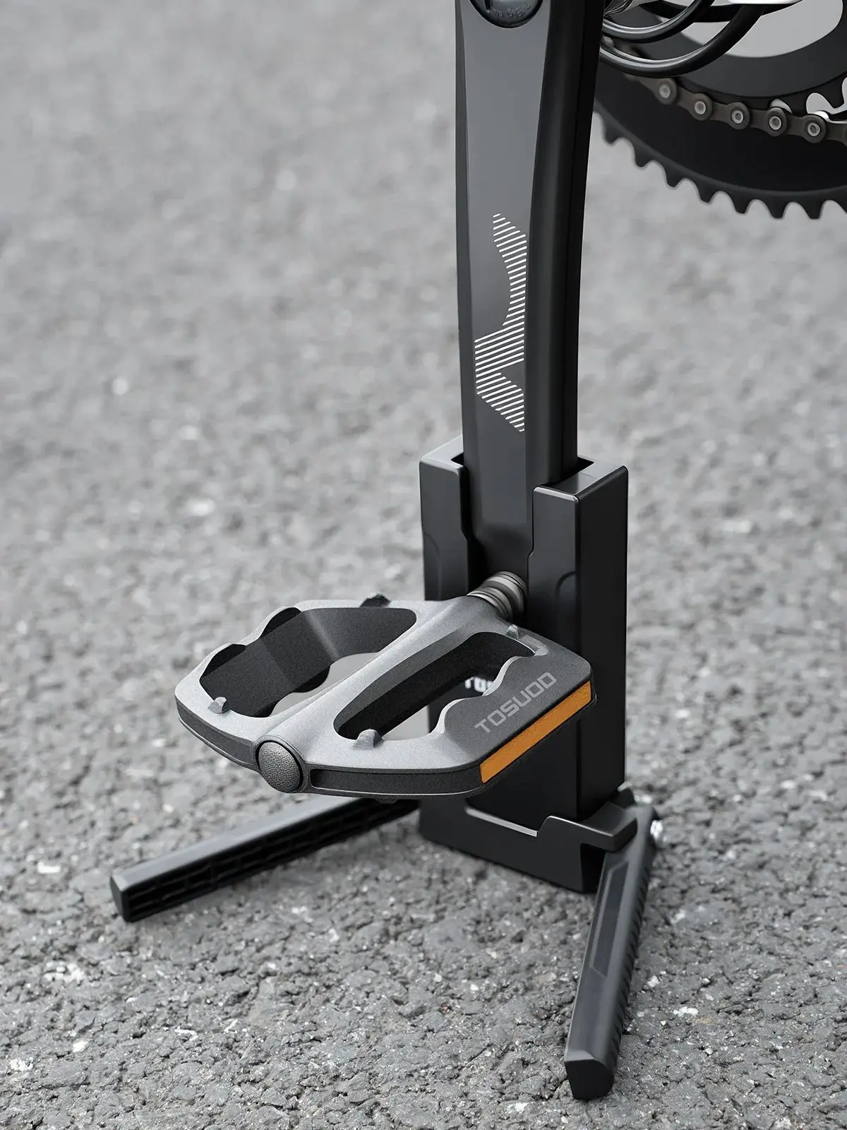 AliExpress TOSUOD Bicycle portable footrest mountain road bike folding crank parking rack portable bicycle stand