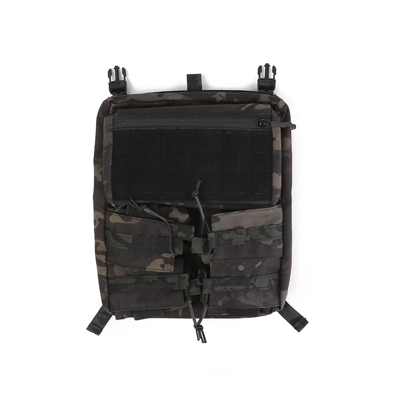 Imagem -05 - Emersongear-lxb Estilo Bangle Pack Tático Bungee Panel Drop Pouch 420 Colete de Caça Porta-placa Caminhadas Airsoft Em9535