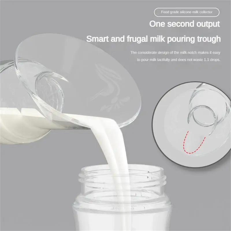 Soft Silicone Baby Feeding Breast Pump Self-Correcting Breast Milk Silicone Manual Breast Pump Food Grade Breast Pump