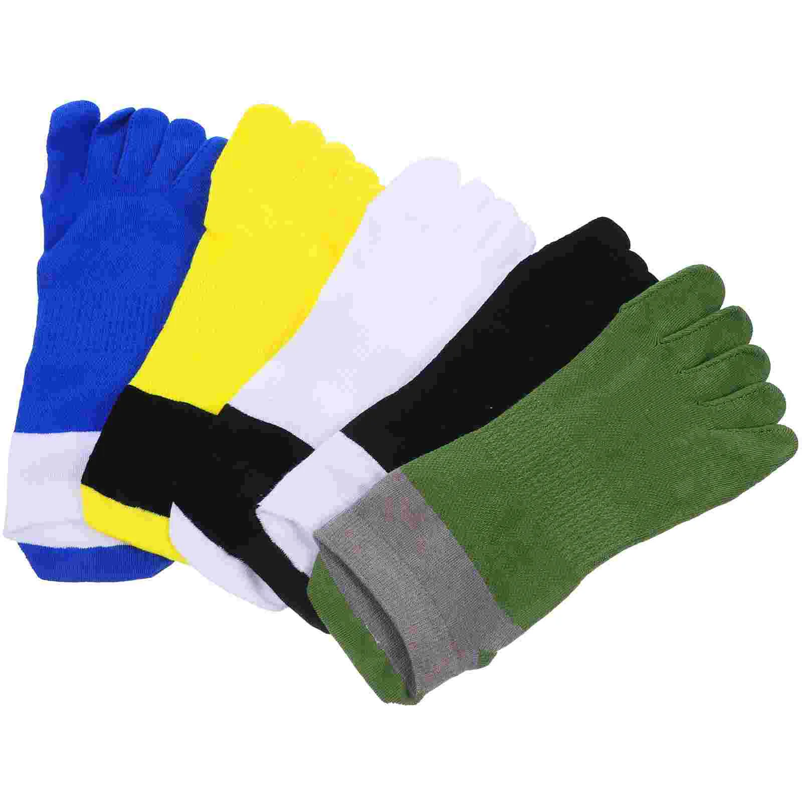 

5 Pairs Multifunction Five Toe Socks Man for Men Sport Breathable Low Cut Cotton Exercise