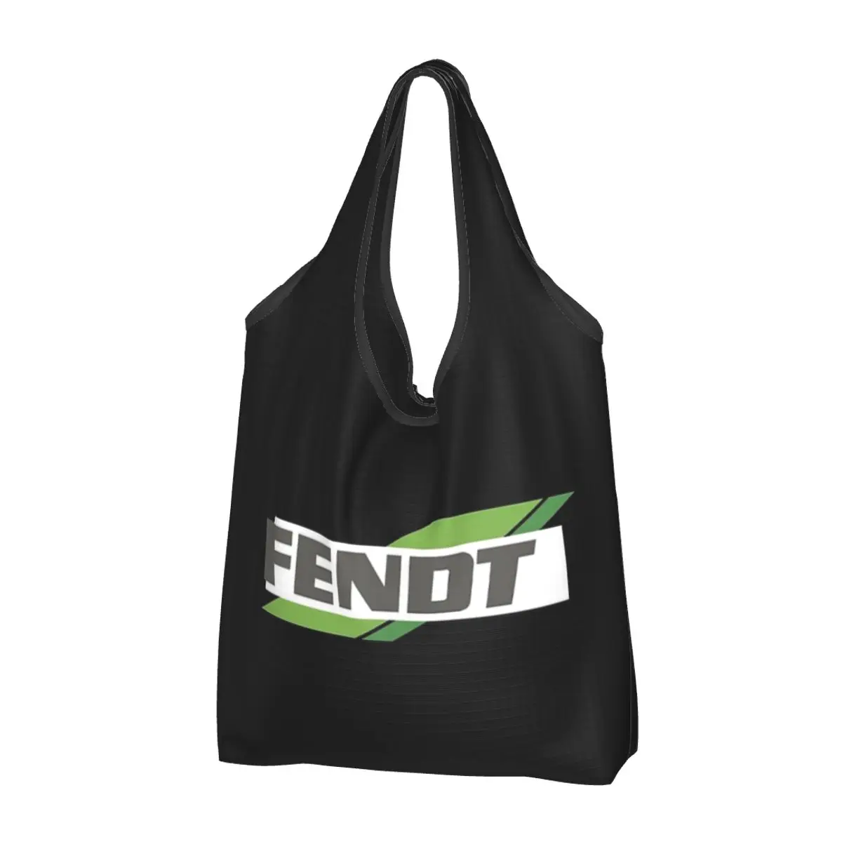 Fendt Caravan Portable Tote Shopping Bags Foldable Shopper Bag Grocery Handbag Shoulder Bag