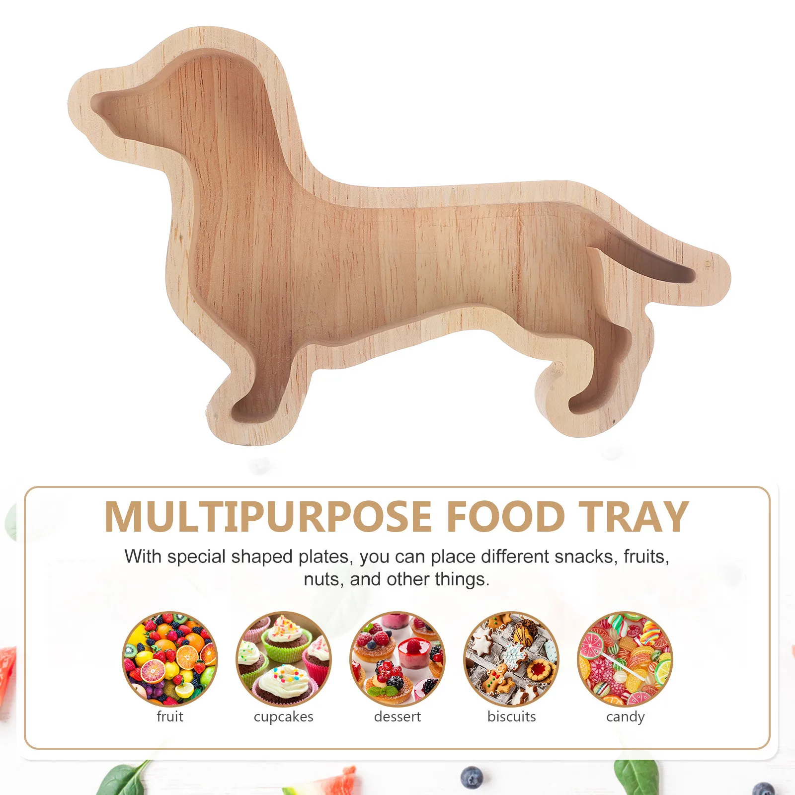 

Рождественская такса в форме собаки, деревянный поднос для закусок, рождественская вечеринка, фруктовая десертная тарелка, закуска, конфеты, орехи, блюдо, рождественский поднос для сервировки закусок