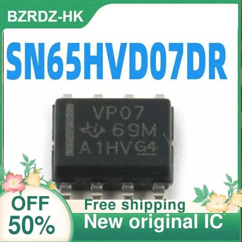10PCS SN65HVD07DR VP07 SOP8 new original