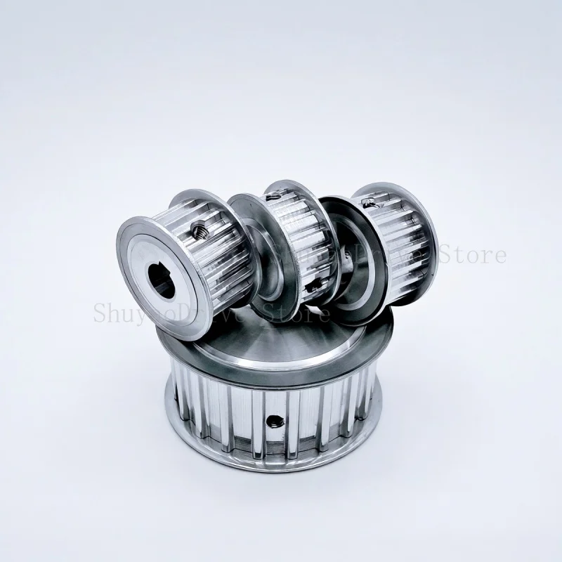 T5 Timing Pulley 50T/60T Bore 5-30mm Alloy Wheels AF Shape Teeth Pitch 5mm Match With T5 Width 10/15/20/25mm Timing Belt
