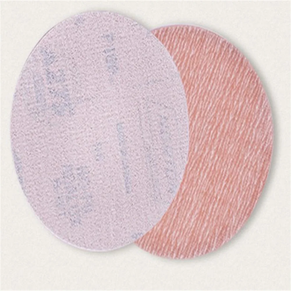 10 Pcs 5นิ้ว125มม.กลับ Flocked Air Abrasive Disc 80-1500กระดาษทรายกรวด Flocked Self-Adhesive แห้งขัดกระดาษทรายสำหรับรถยนต์