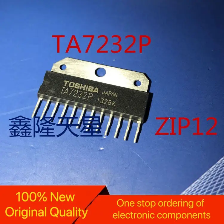 【5PCS】TA7232P dual channel audio power amplifier circuit brand new original stock