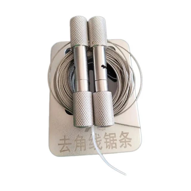 

Stainless steel horn wire saw tool for removing horns from cattle and sheep