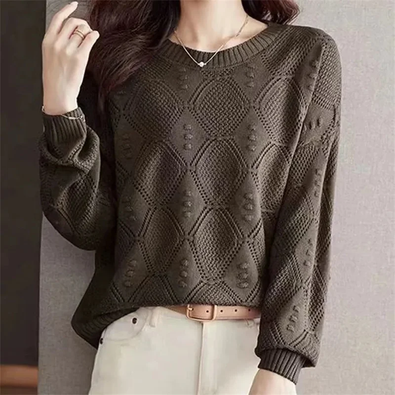 Women Sweater O-neck Autumn Winter Basic Pullover Warm Casual Pulls Jumpers Korean FashionSpring Knitwear Bottoming Shirt