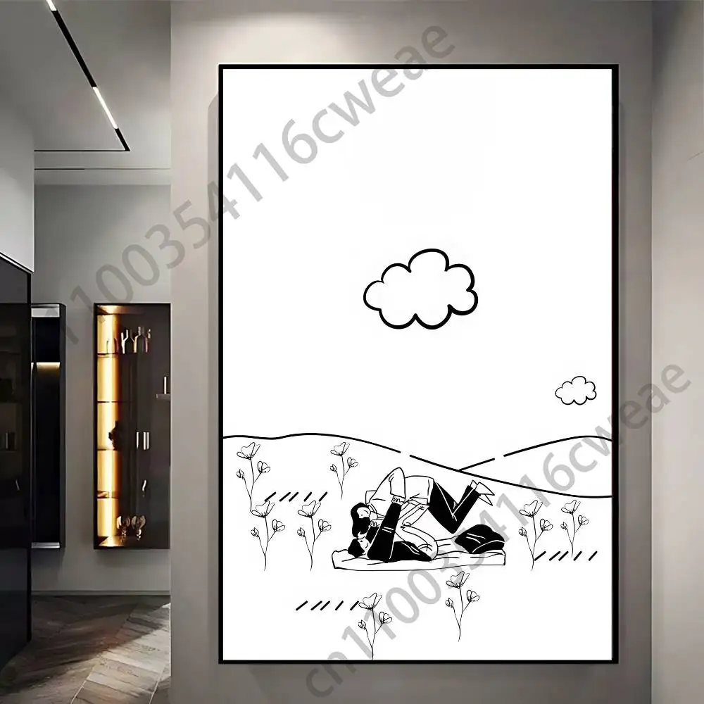 LA NUBE EN EL JARDIN E-Ed Maverick Wall Art Poster Print Wall Decor for Living Room Bedroom Home Decoration