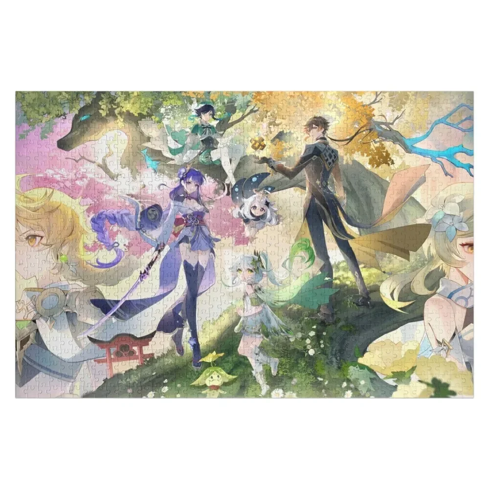 

Traveler and Archons Jigsaw Puzzle Wood Adults Customs With Photo Puzzle