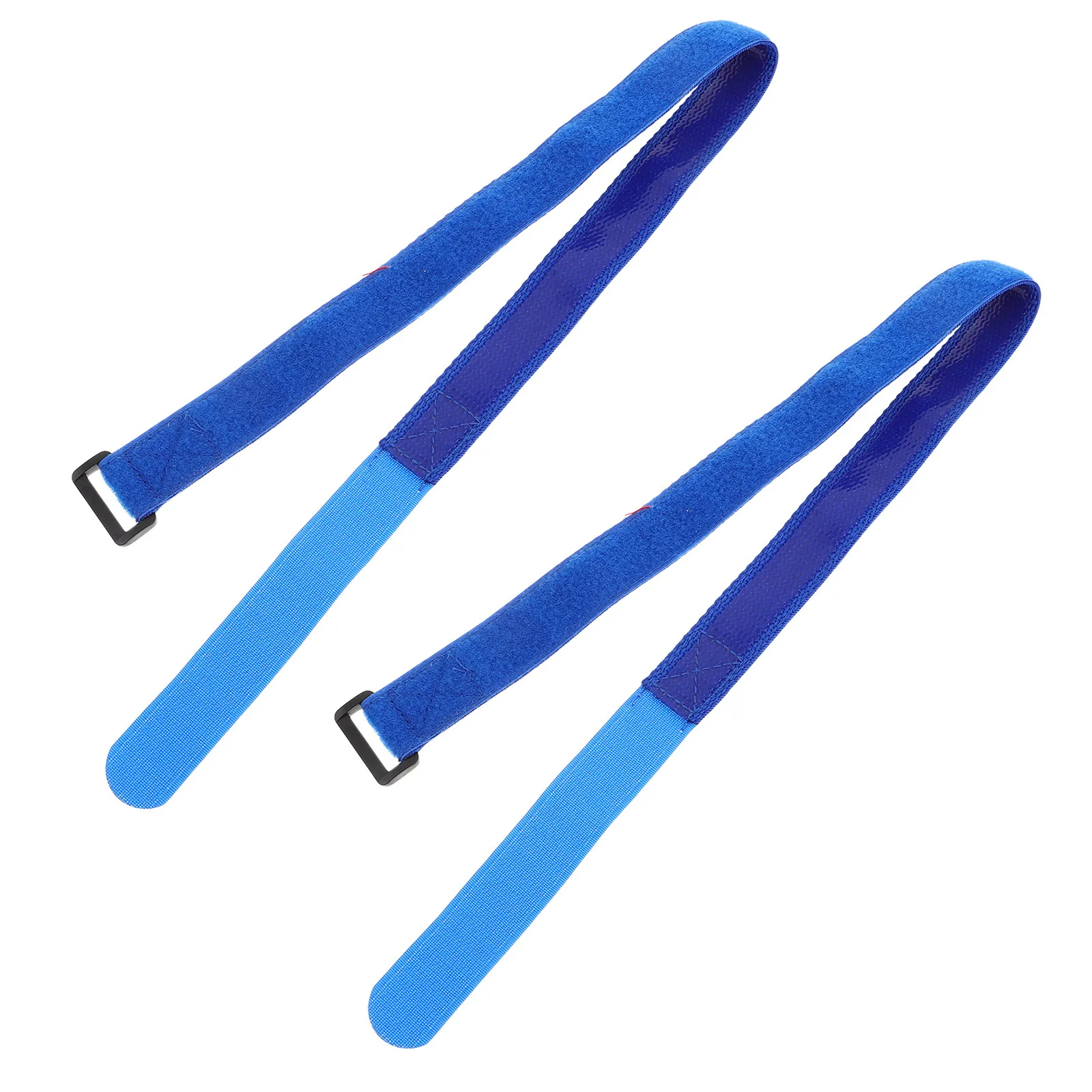 

2Pcs Bicycle Wheel Strap Set Robust Hook and Loop Bike Carrier Straps for Secure Mounting on Racks Blue Bikes Stabilizer Strap