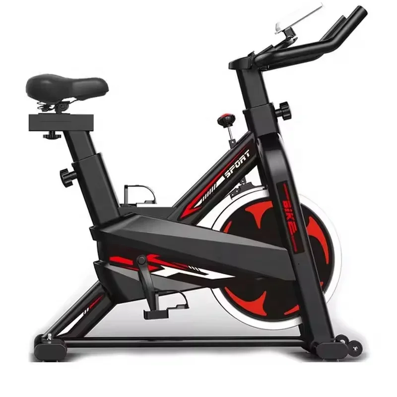 Spinning Bike Plus Magnetic Resistance/Brake Pad Indoor Cycling Bike Stationary Exercise Bike with Comfortable Seat Cushion