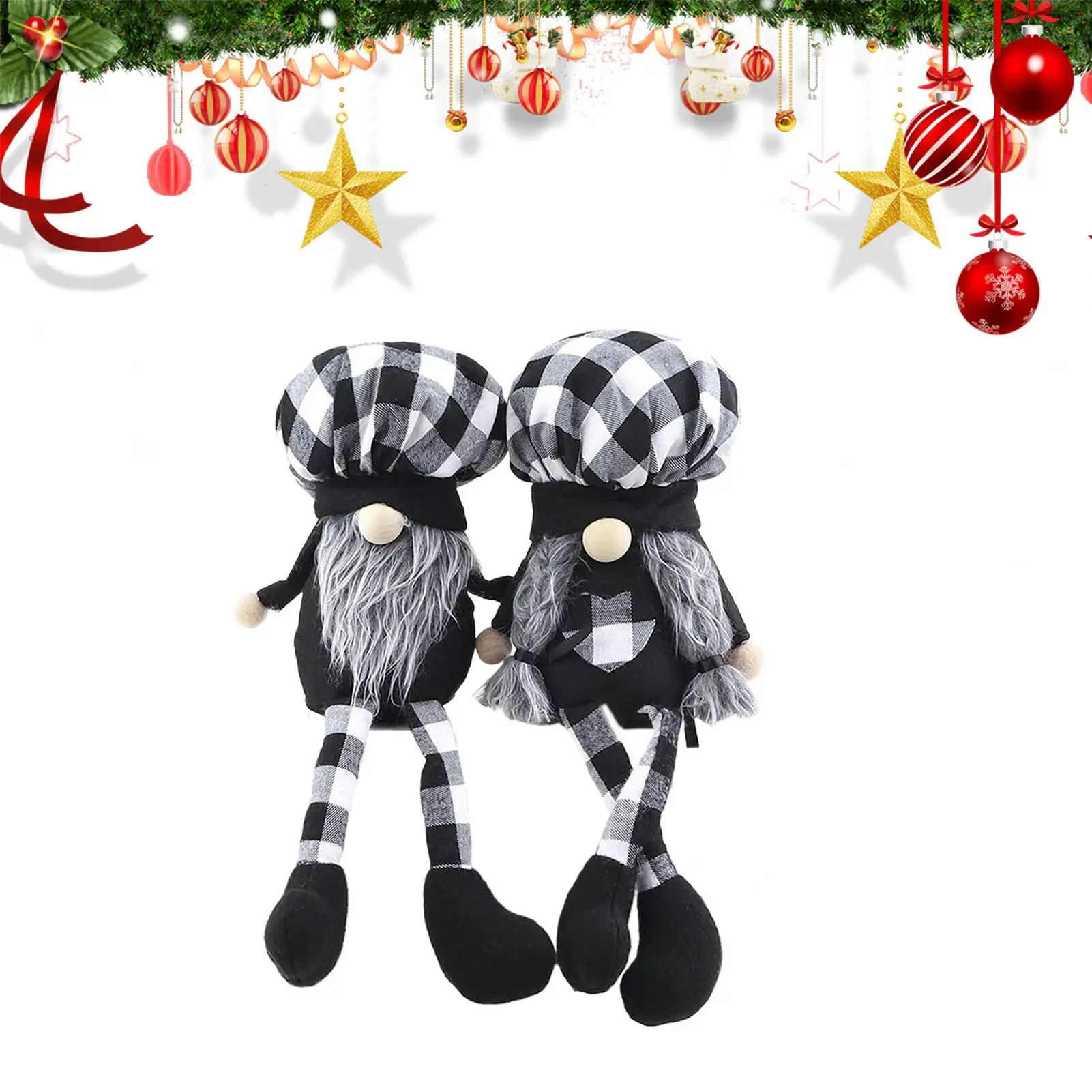 Poupée Gnome de Thanksgiving, chapeau de Chef, jouet en peluche sans visage, elfe nain, poupées sans visage, ornements pour la maison, décoration d'halloween et de noël