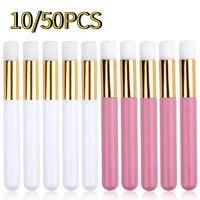 10/20/50 Uds cepillo de limpieza de pestañas cepillo de champú para extensiones de pestañas pelar el poro de la nariz removedor de espinillas herramientas de maquillaje