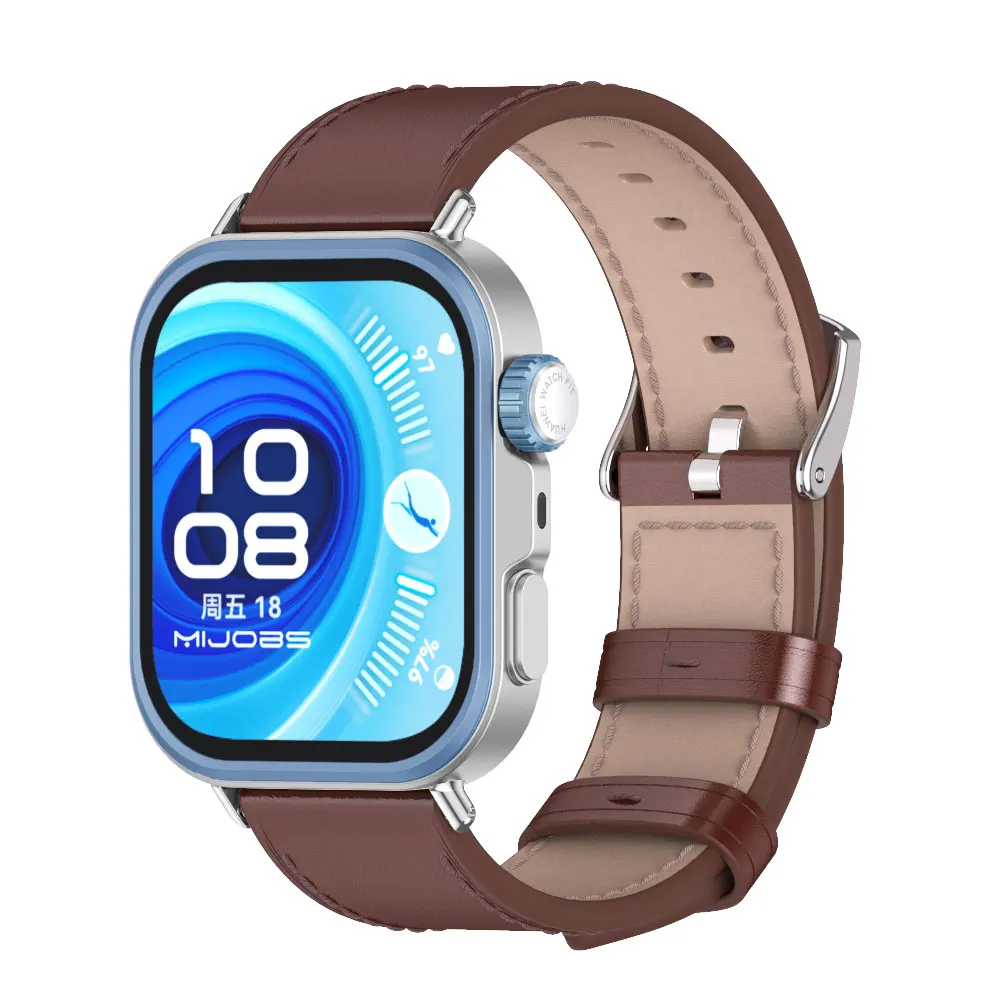 ストラップ Huawei 社ウォッチフィット 4 プロ 3 交換ブレスレット革調節可能なバンドリストバンド Huawei 社フィット 4Pro アクセサリー