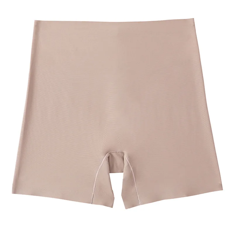 Бесшовные корректирующие трусы со средней талией, европейский стиль, контроль живота, послеродовые брюки для моделирования тела, защитные брюки с подтяжкой бедер